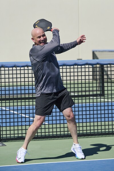 Hall of Fame tennis player Andre Agassi uncovers new passion with